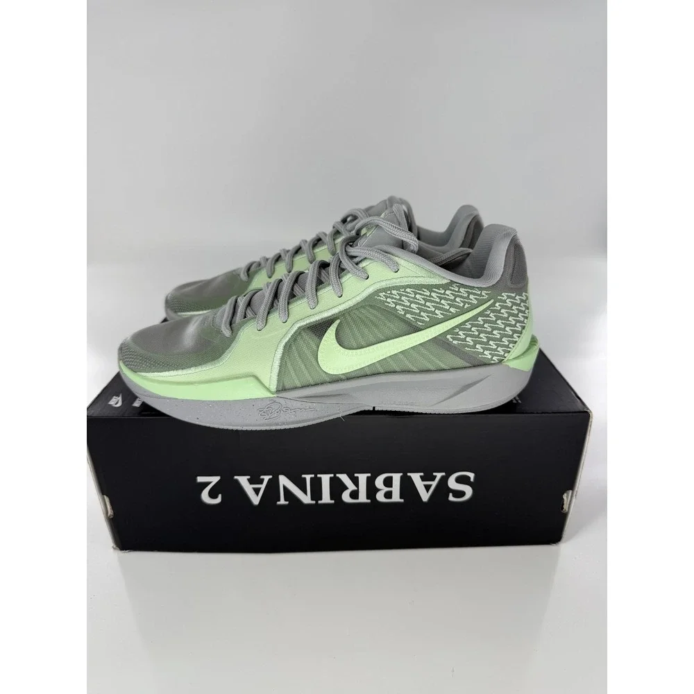 Nike Sabrina 2 'Vapor Green Light Smoke Grey' FQ2174-004 Men's Size 6 Shoes New